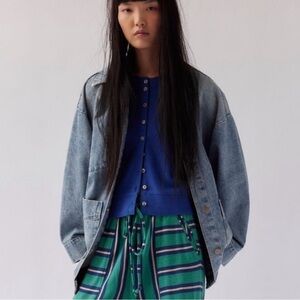 Free People Nocturnal Solid Cashmere Cardi